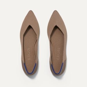 Rothy's The Point Women's Brown Slip-On Flats Size 8.5